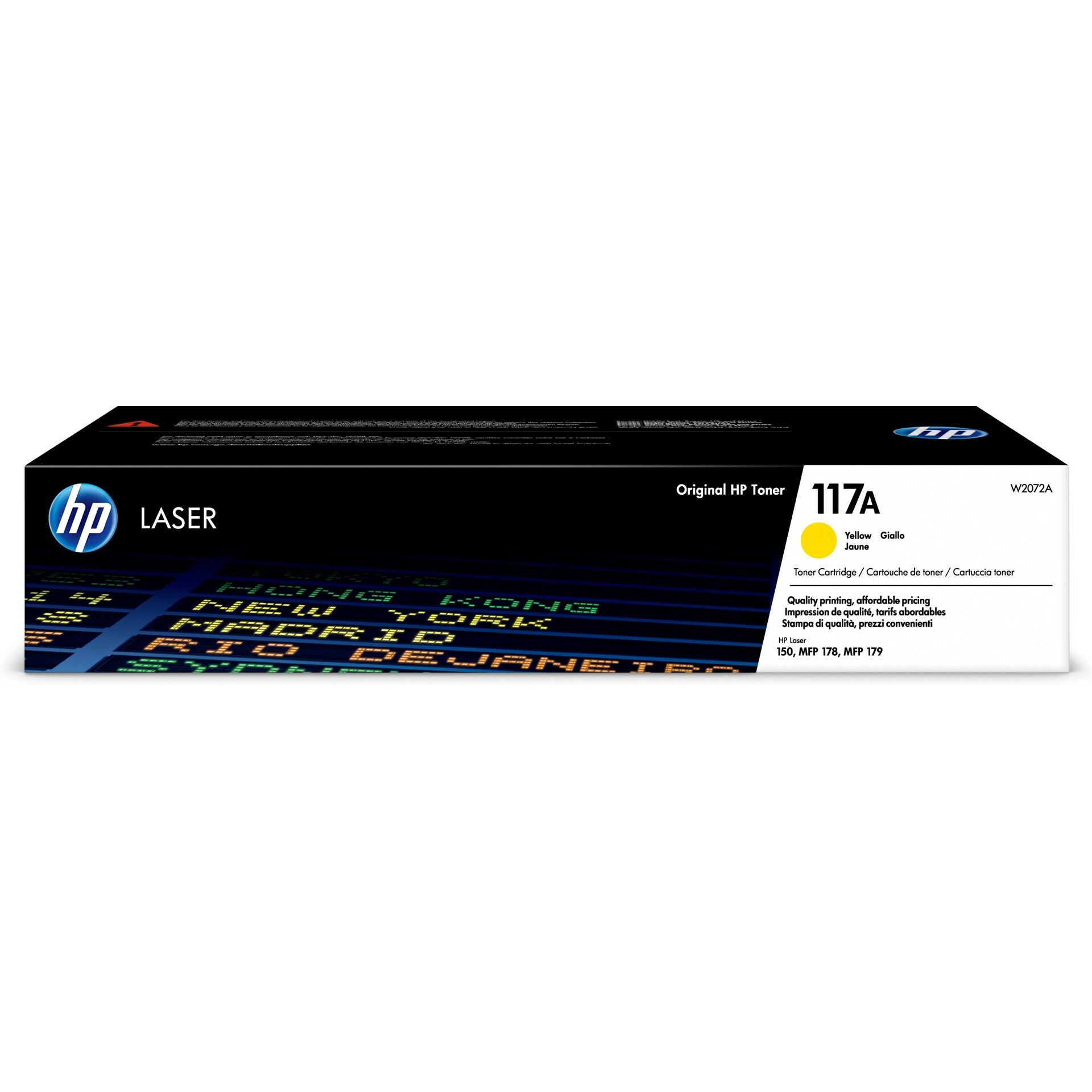 Hewlett-Packard HP 117A - gul -