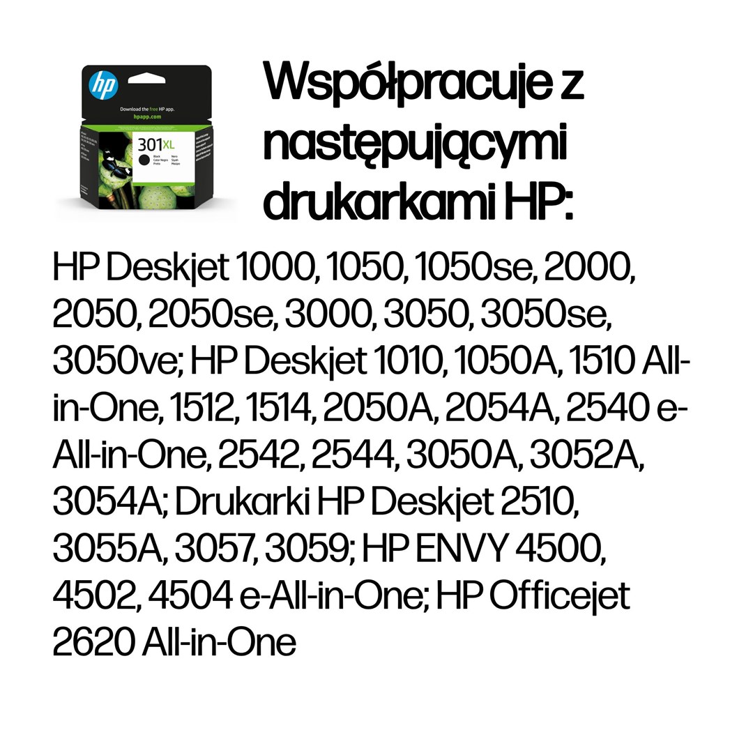 Hewlett-Packard HP 301XL High Yield Black