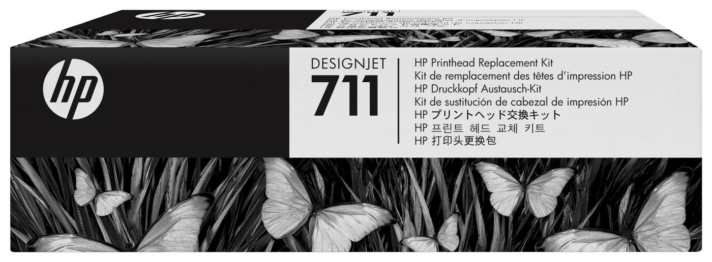 Hewlett-Packard HP 711 DesignJet Printhead Replacement