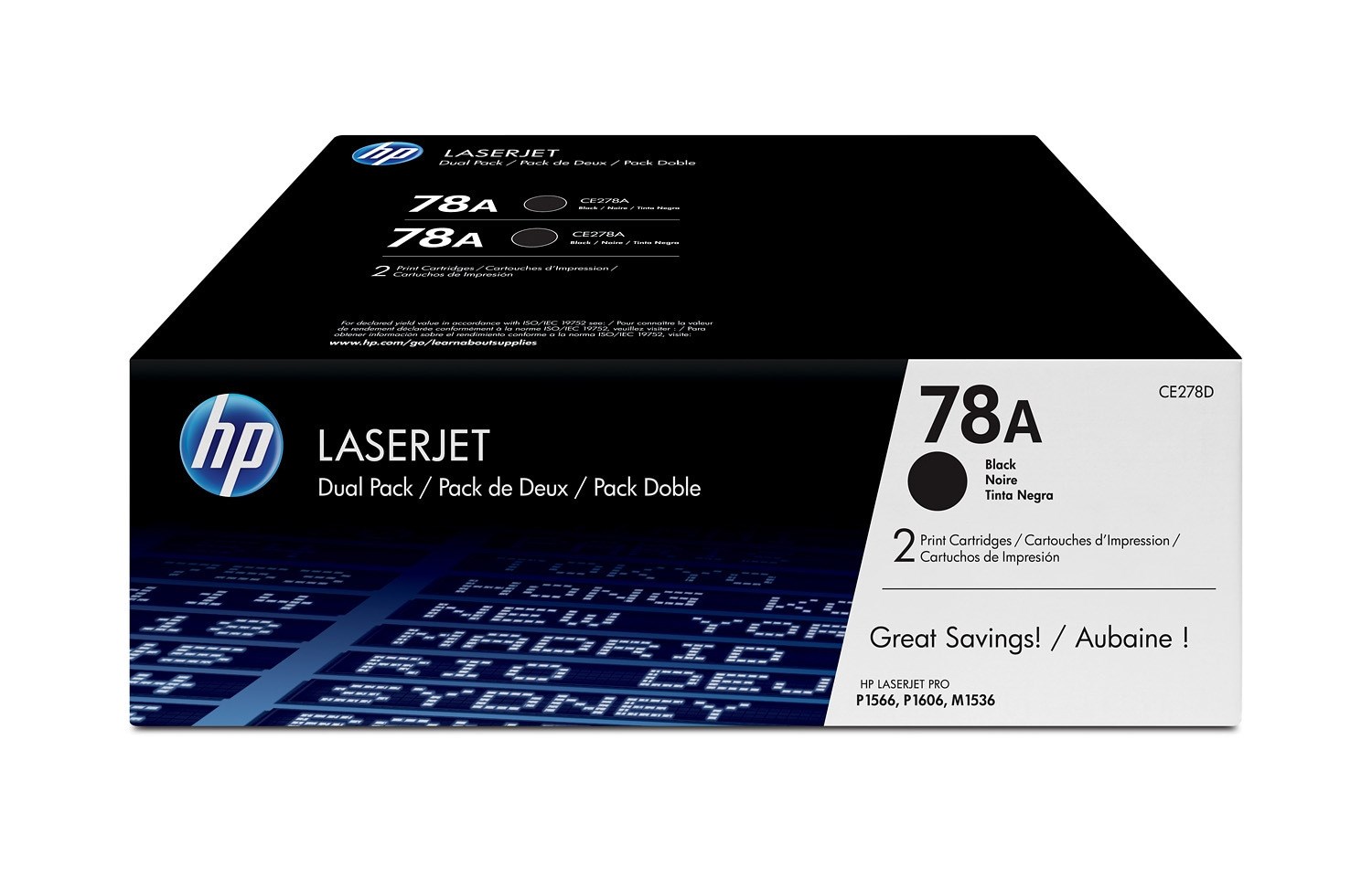 Hewlett-Packard HP 78A   2x  Schwarz     LaserJet