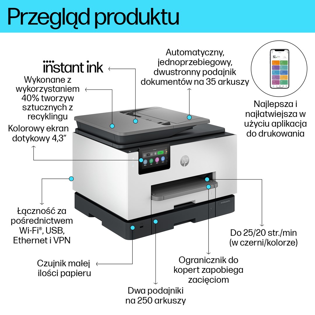 Hewlett-Packard HP OfficeJet Pro 9132e Wireless