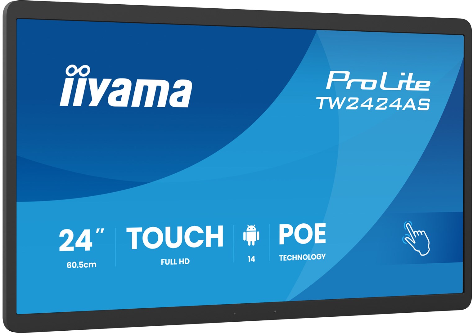 IIYAMA TW2424AS-B3P Signage Display Interactive flat