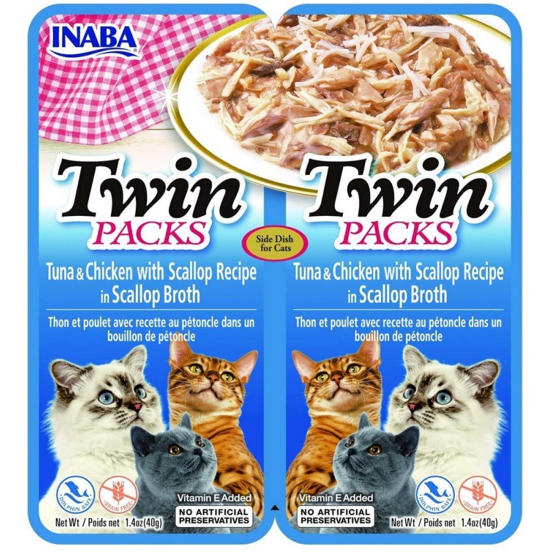INABA CAT Twin Tuna with Chicken