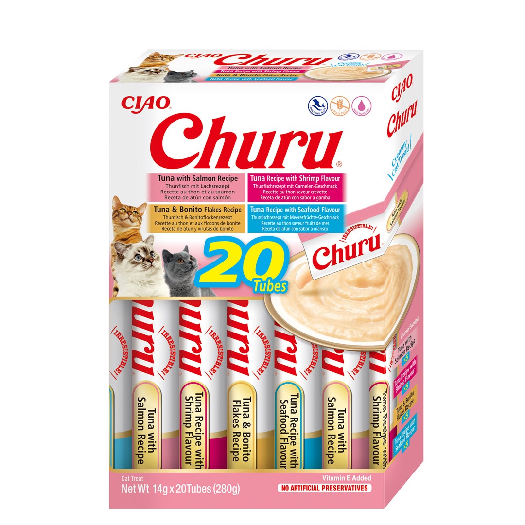 INABA  Churu Variety box Seafood -