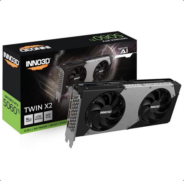 INNO3D GeForce RTX™ 5060 Ti 16GB