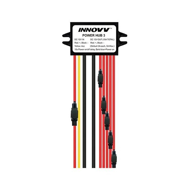 INNOVV  Power Hub 3: a waterproof