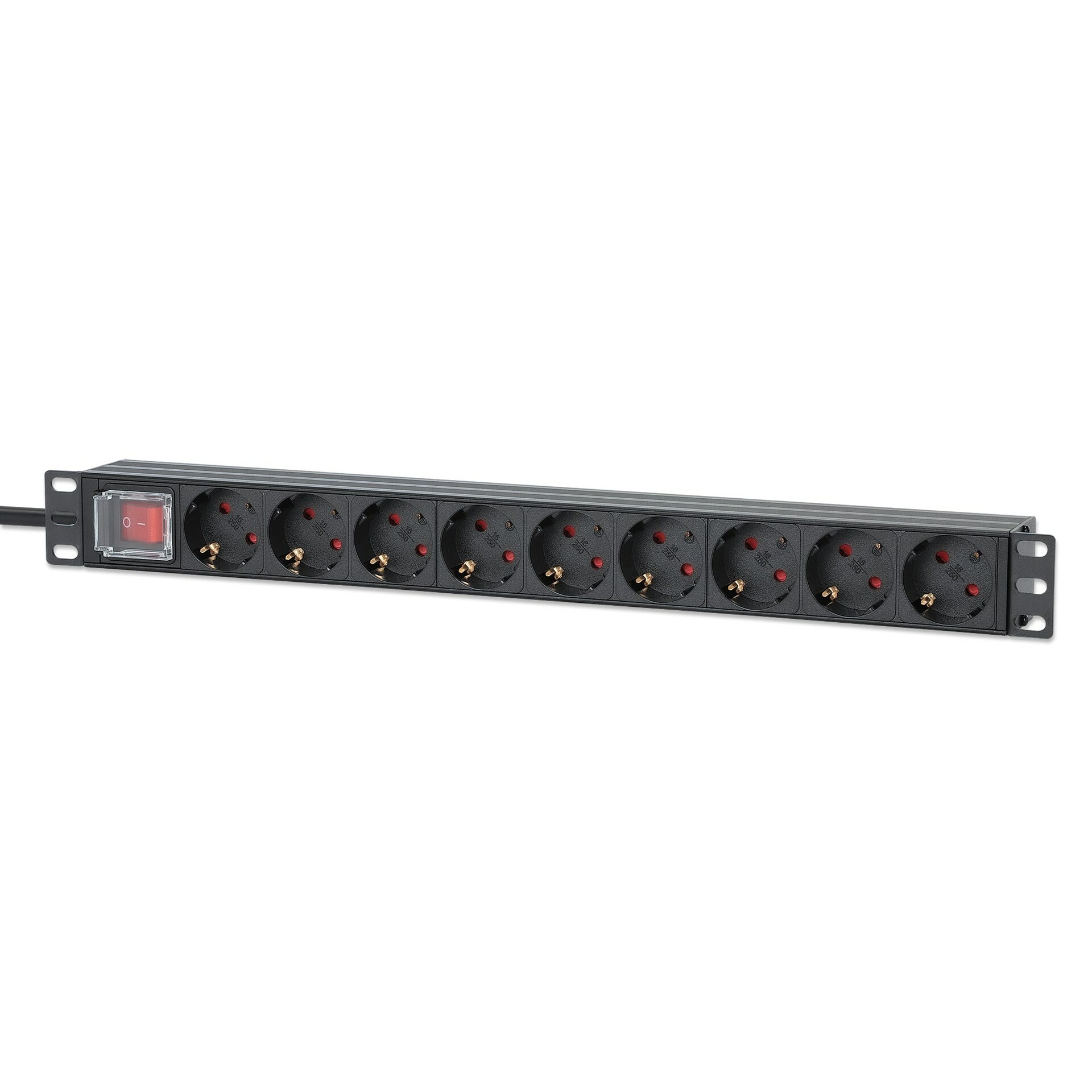 Intellinet  19" 1U Rackmount 9-Output Power