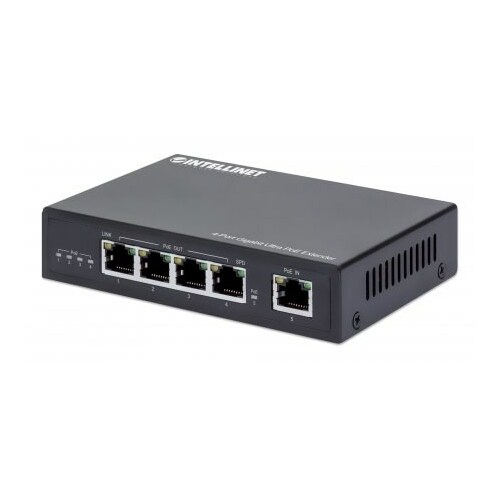 Intellinet 4-Port Gigabit Ultra PoE Extender