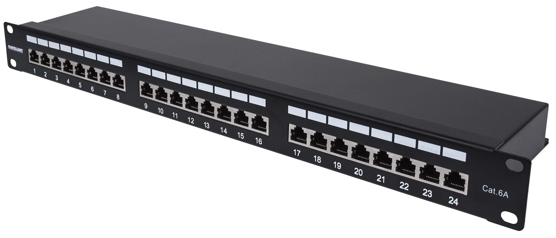 Intellinet  Patch Panel, Cat6a, FTP, 24-Port
