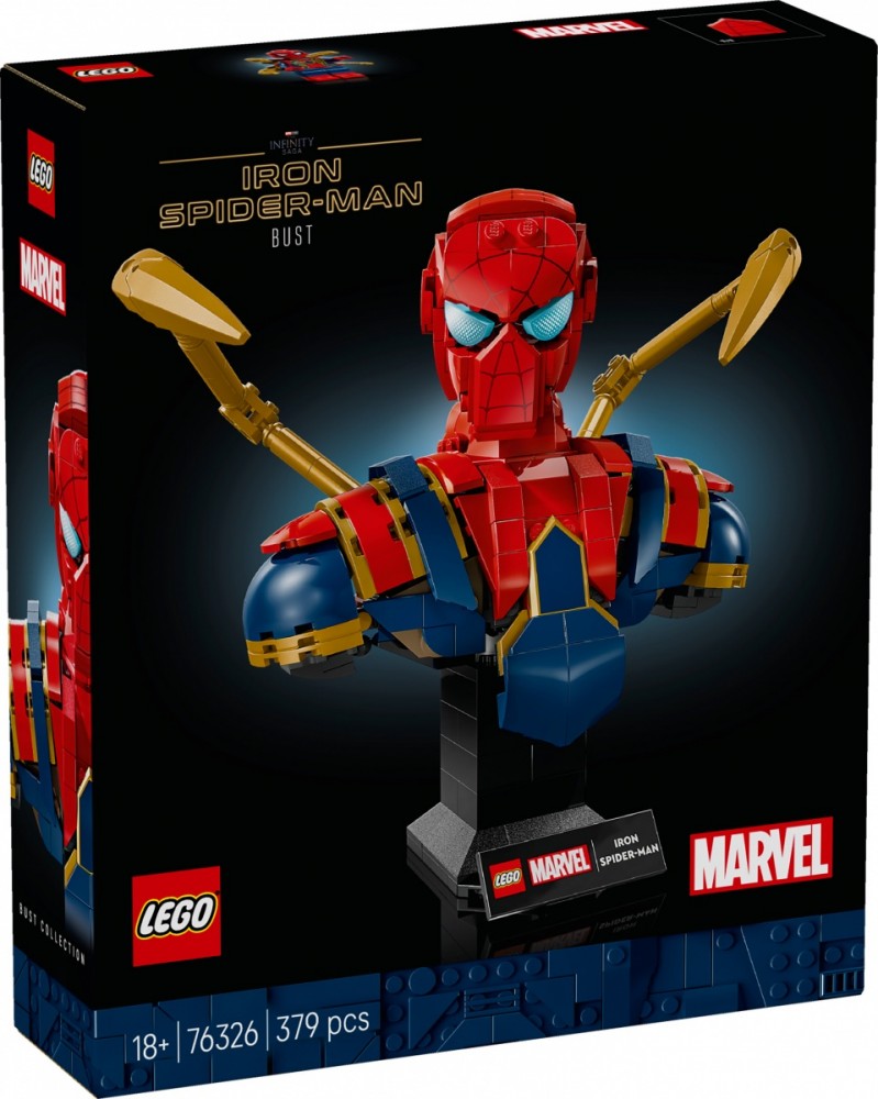 LEGO  Iron Spider-Man Bust | 76326