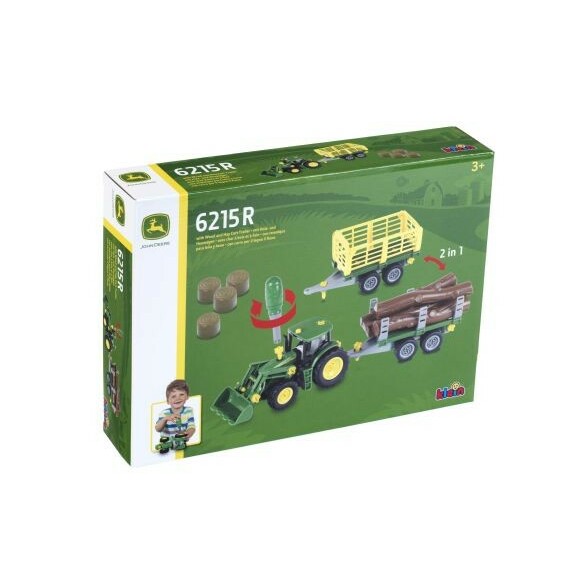 Klein John Deere tractor for turning