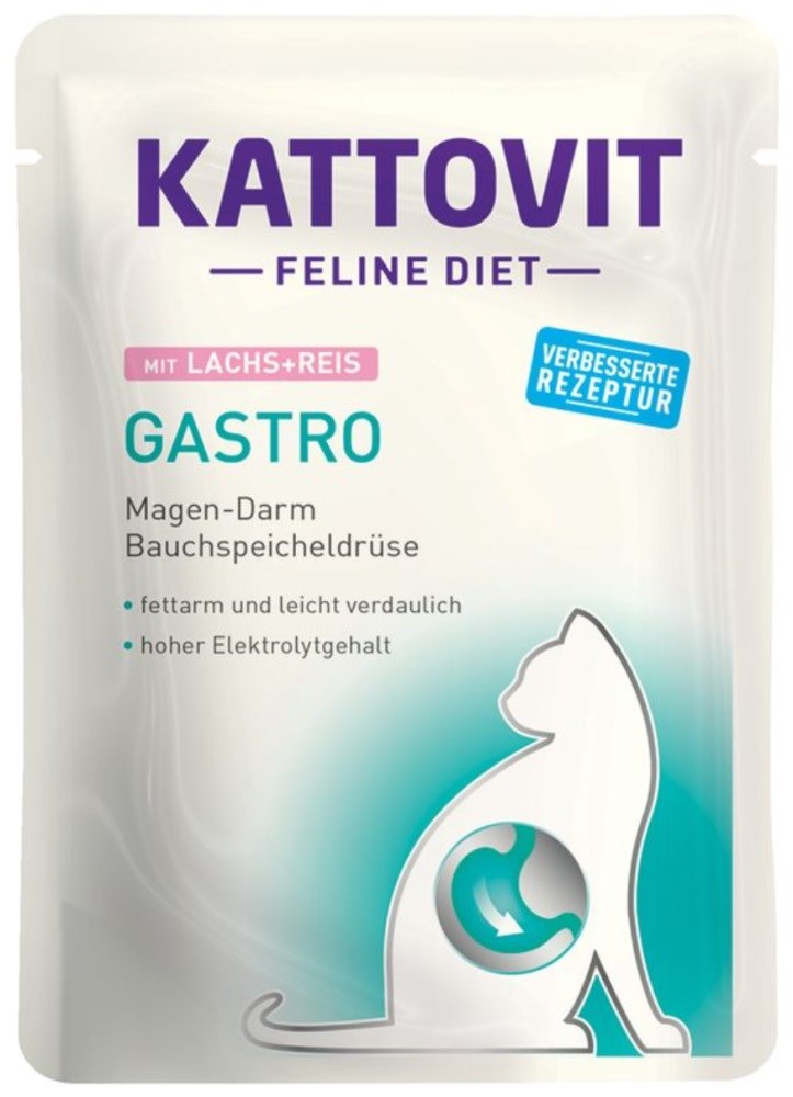 KATTOVIT Feline Diet Gastro Salmon with
