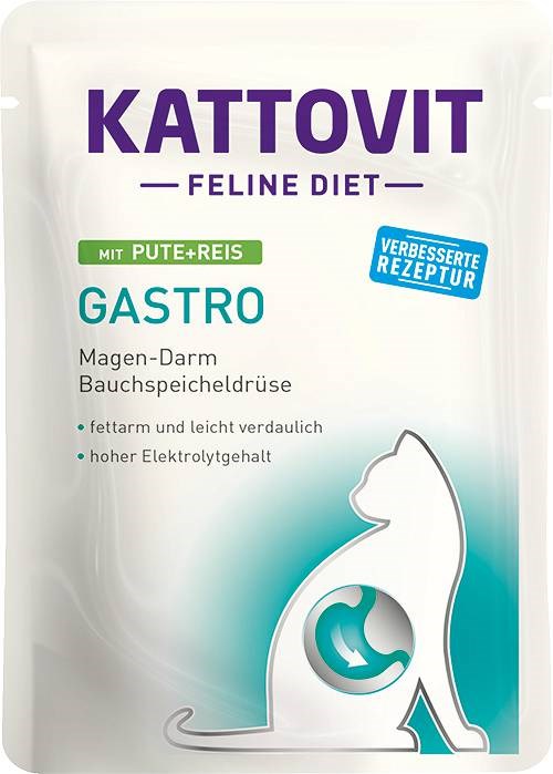 KATTOVIT Feline Diet Gastro Turkey with