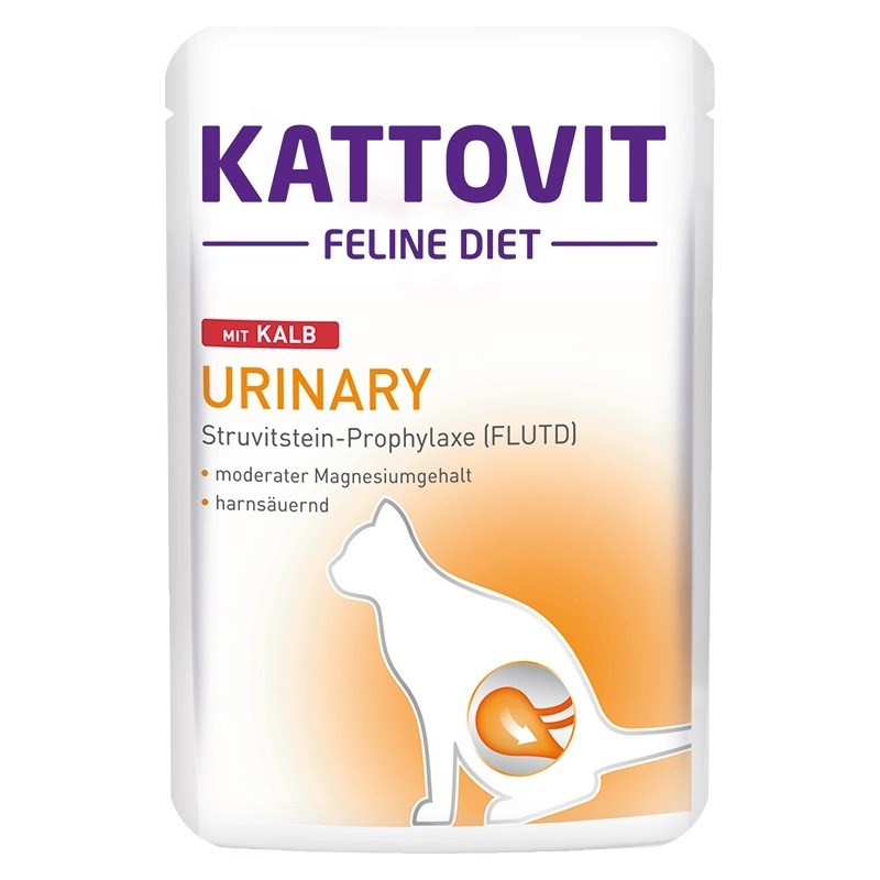KATTOVIT Feline Diet Urinary Veal -