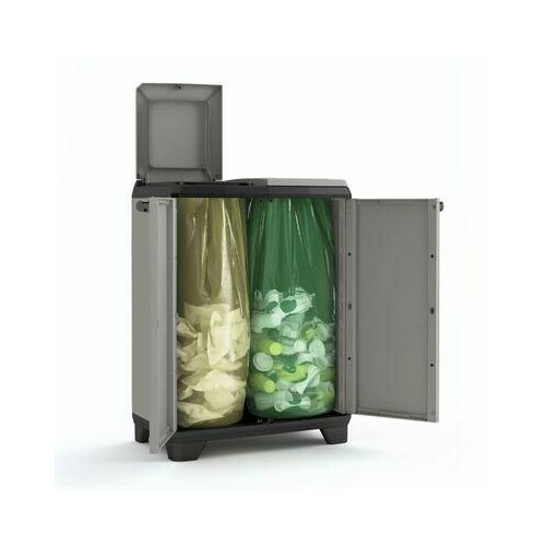 KETER WASTE SEGREGATION BIN SPLIT PLANET