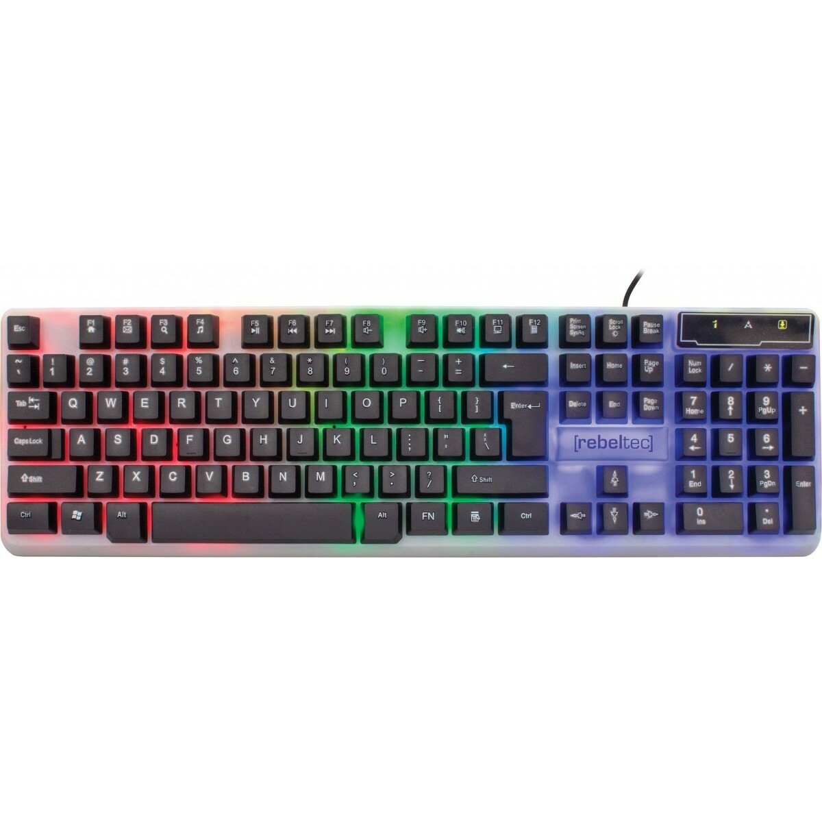 Rebeltec  Keyboard gaming backlit Neon |
