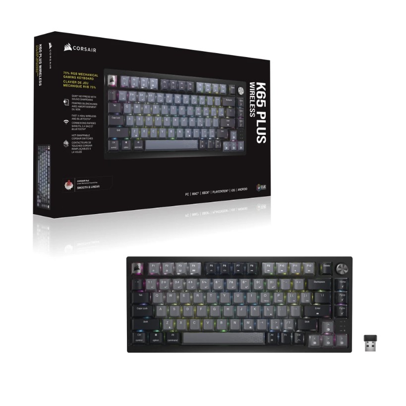 Corsair  Keyboard K65 PLus Wireless 75%