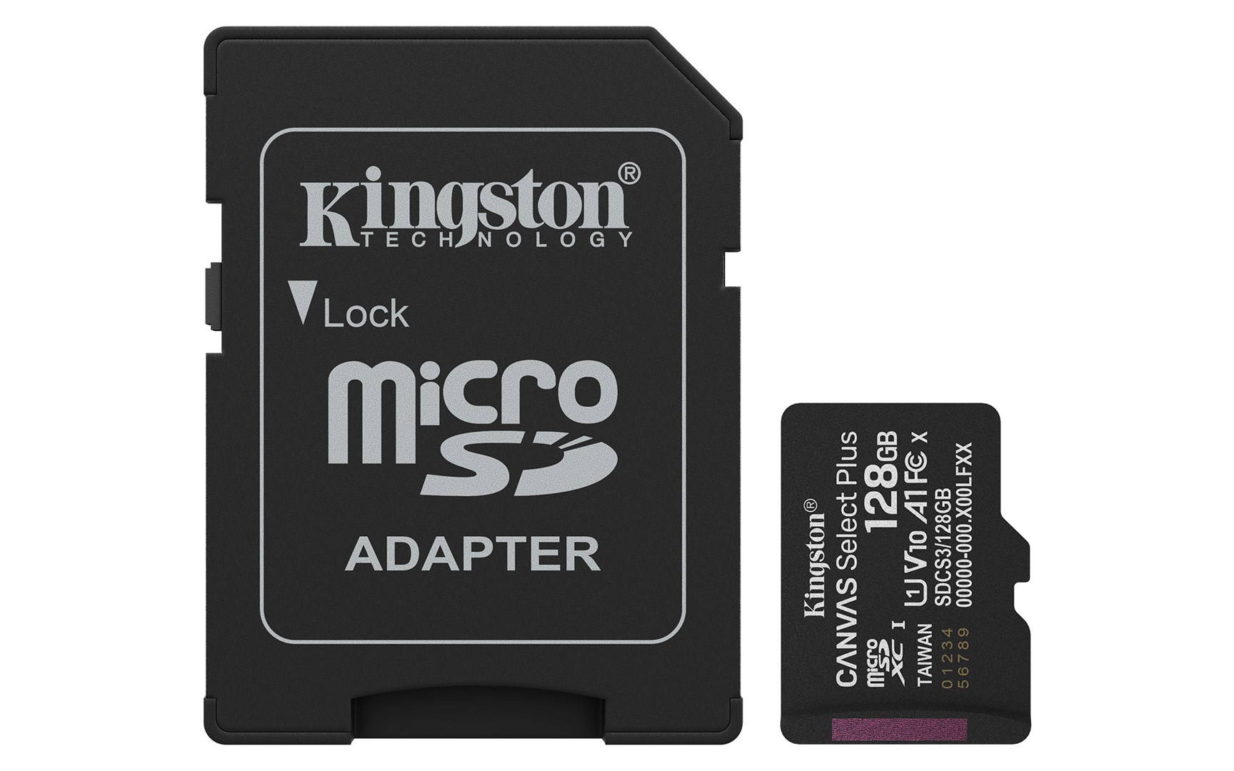 KINGSTON  microSD memory card 128GB Canvas