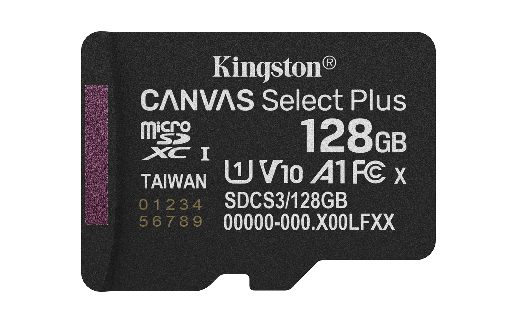 KINGSTON  microSD memory card 128GB Canvas