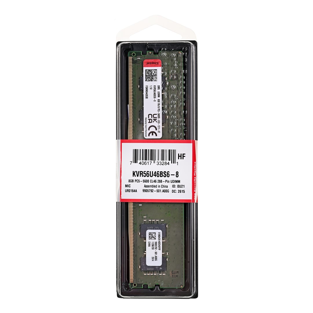 KINGSTON  Memory DDR5 8GB(1*8GB)/5600 CL46 1Rx16