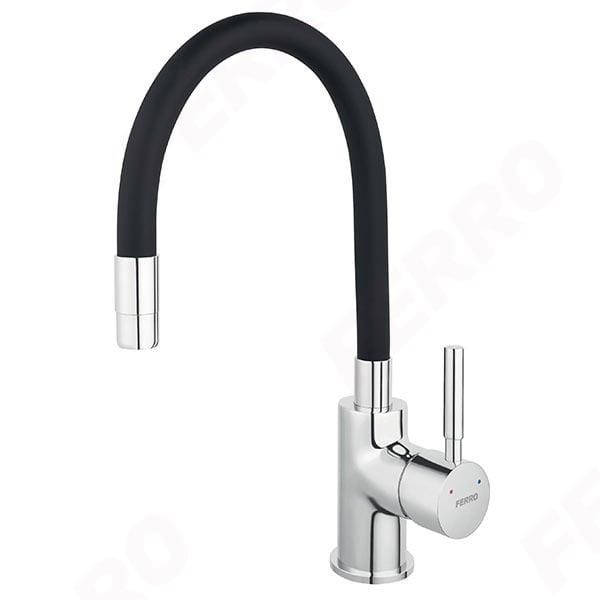 FERRO KITCHEN MIXER ZORBA BZR4B. BLACK