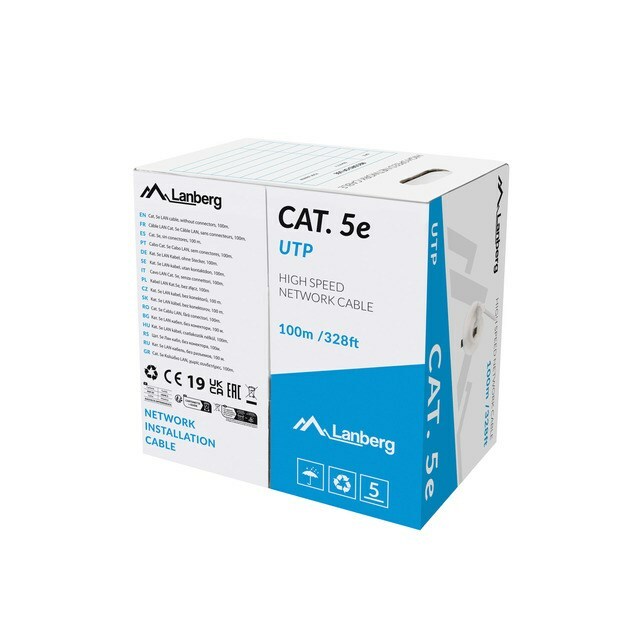 LANBERG  Cable LAN UTP kat.5e