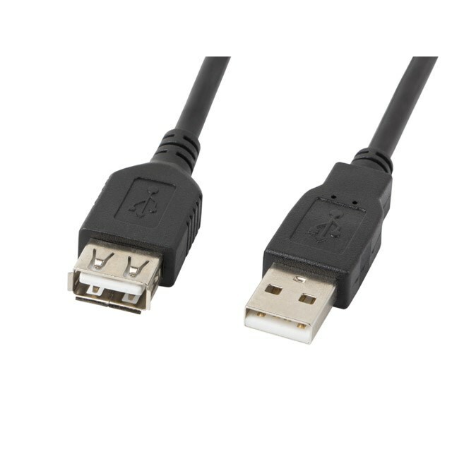 LANBERG  CA-USBE-10CC-0007-BK USB cable USB 2