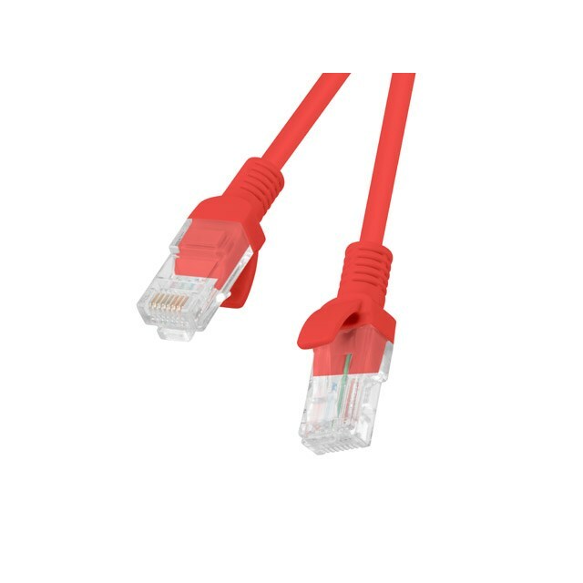 LANBERG  PCU5-10CC-0025-R networking cable Red 0