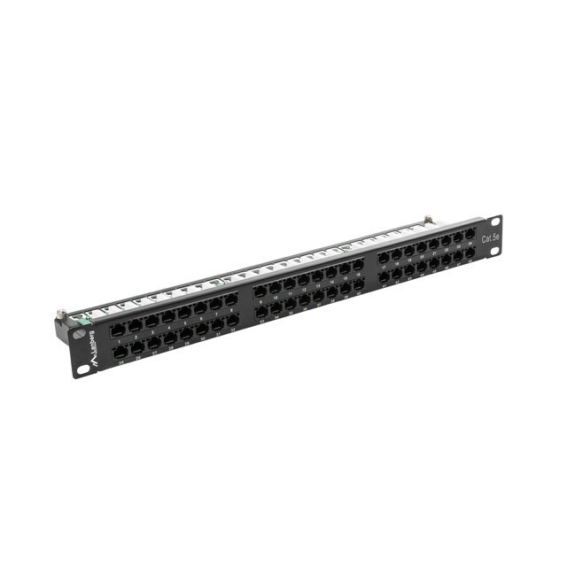 LANBERG PPU5-1048-B patch panel 1U |