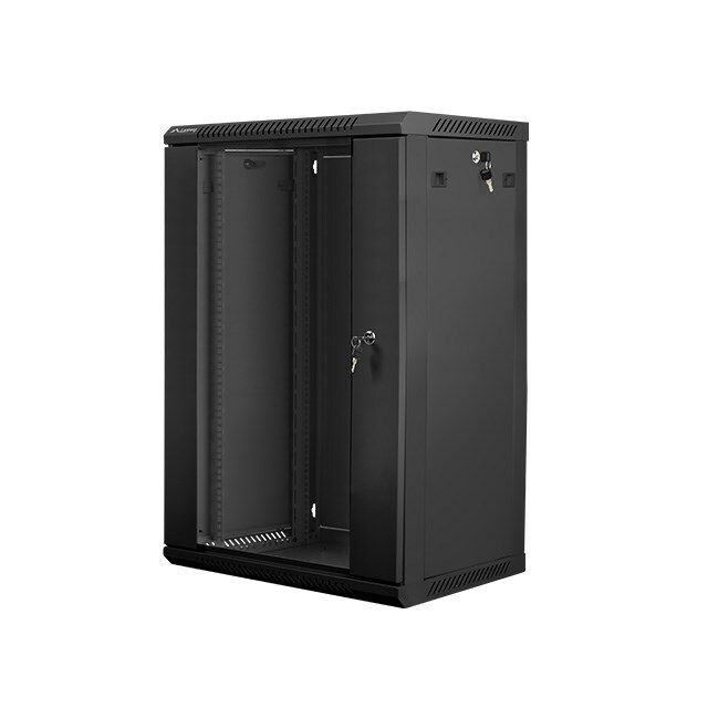 LANBERG WF01-6418-10B rack cabinet 18U Wall