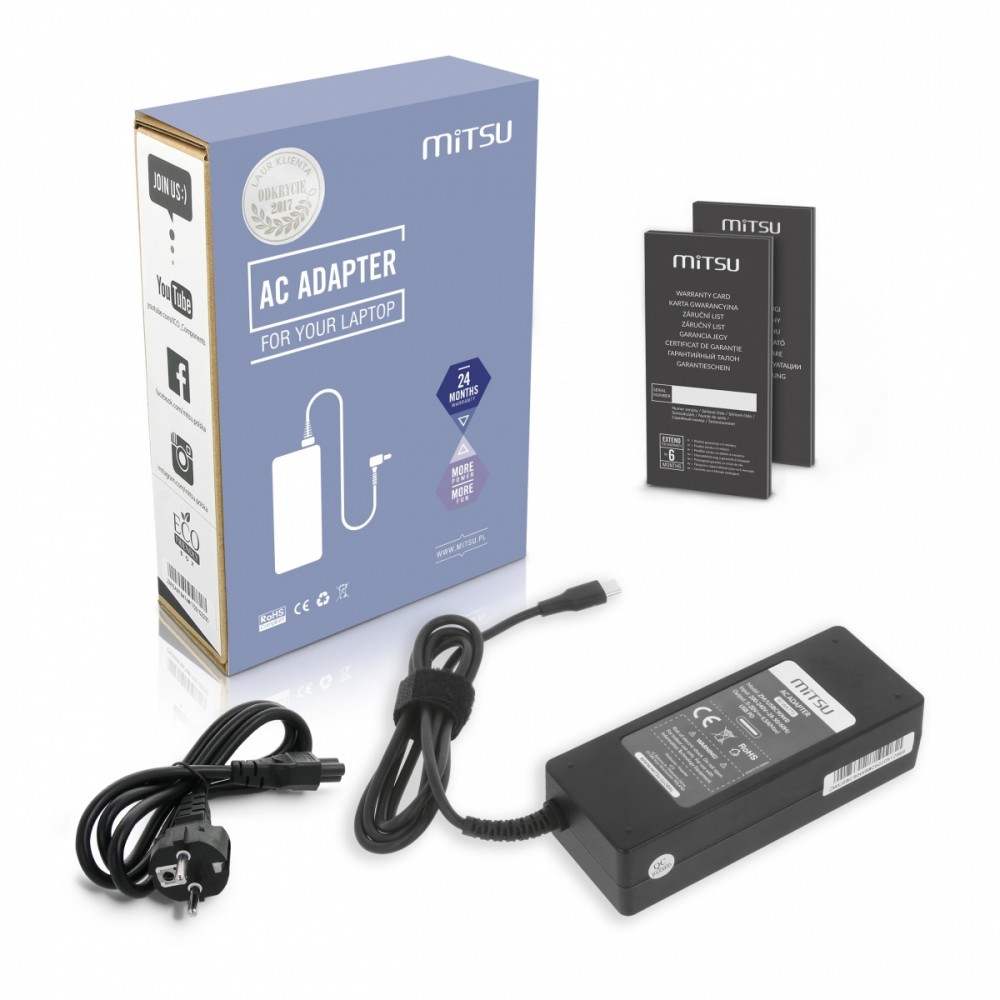 Mitsu  Laptop charger power supply 90W