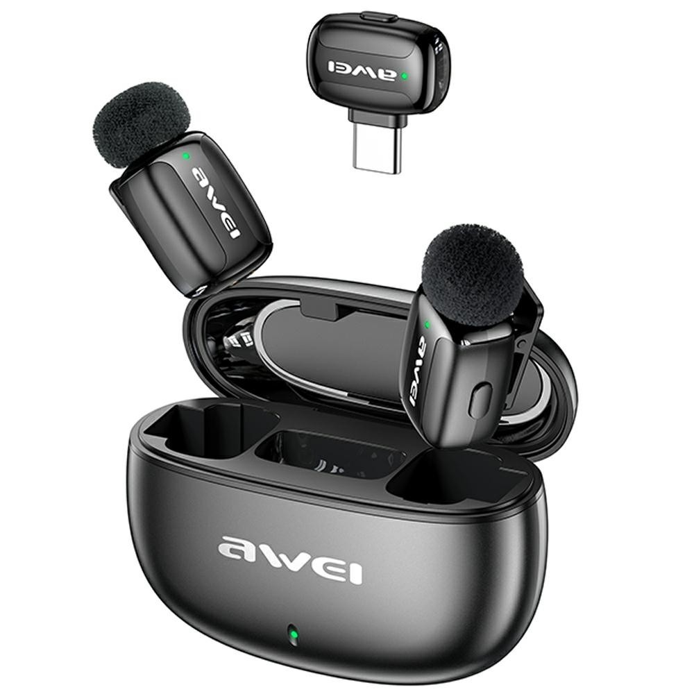 AWEI Lavalier microphone MK5 Duo Ai-Voice