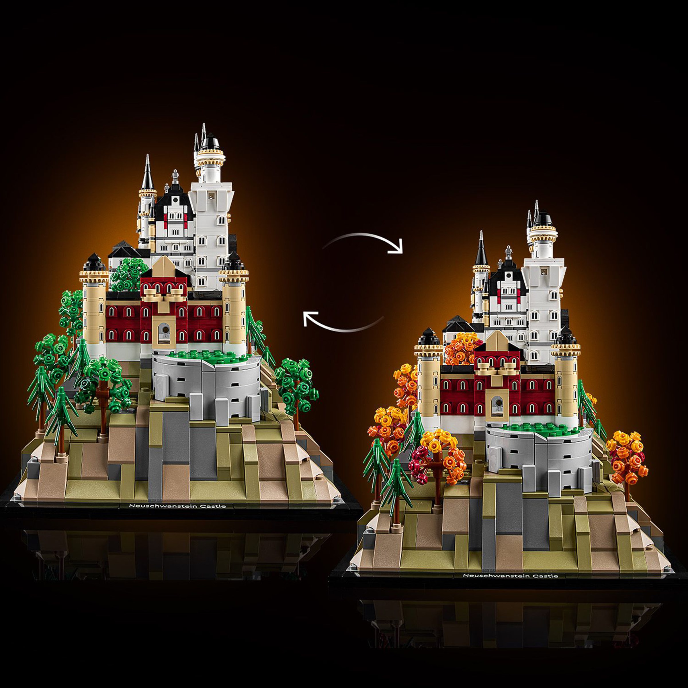 LEGO  ARCHITECTURE 21063 Neuschwanstein Castle |
