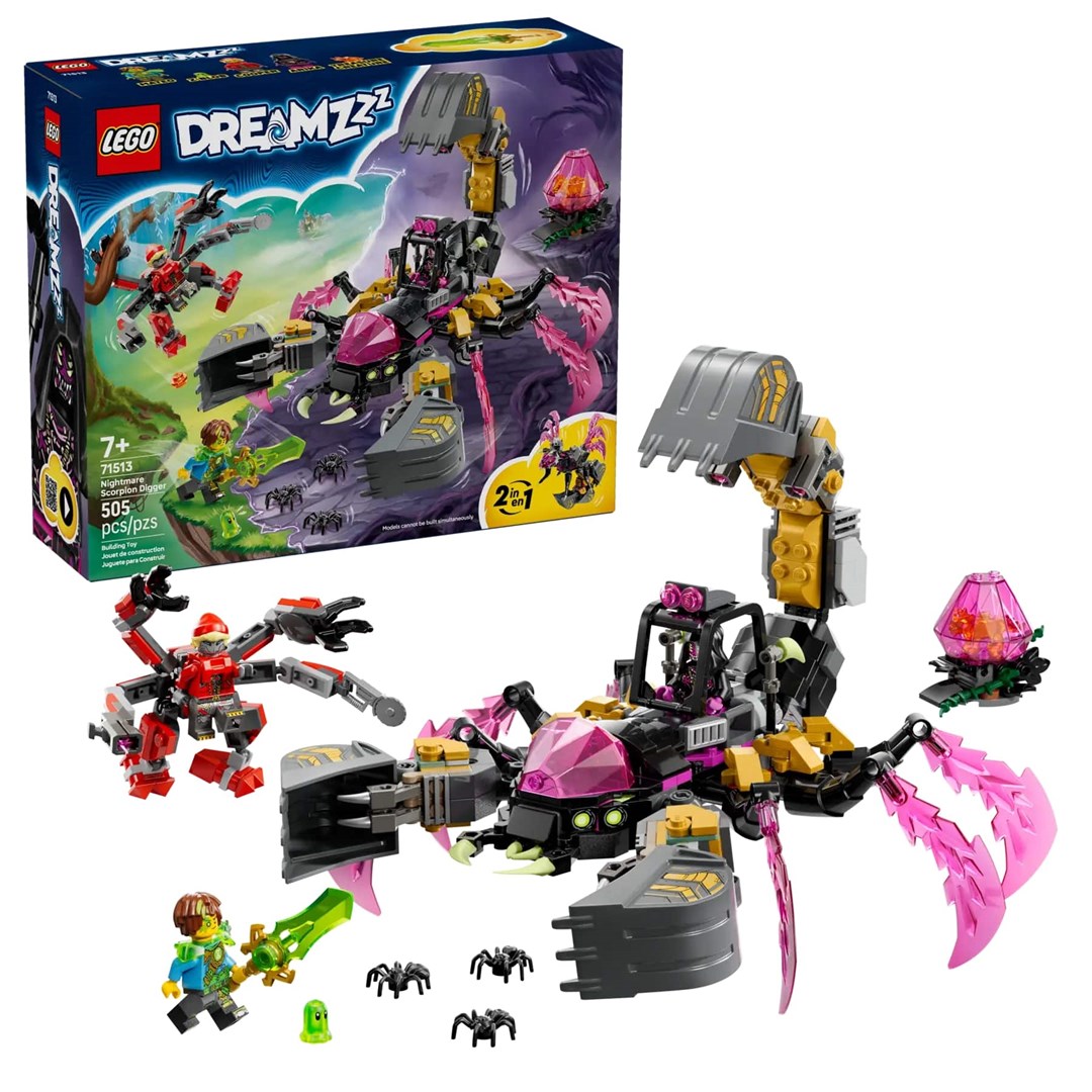LEGO  DREAMZZZ 71513 Nightmare Scorpion Digger