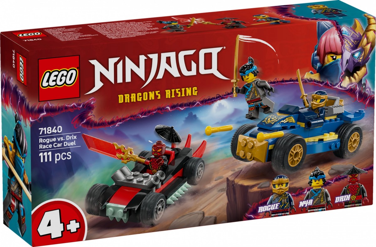 LEGO   Ninjago 71840 Rogue vs. Drix
