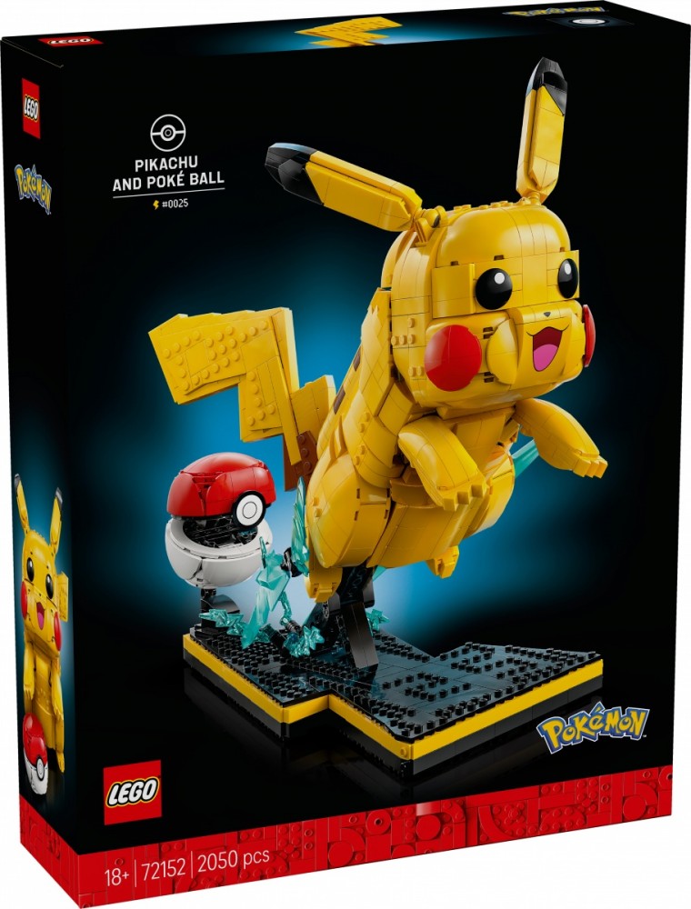 LEGO Pokemon 72152 Pikachu and Poké