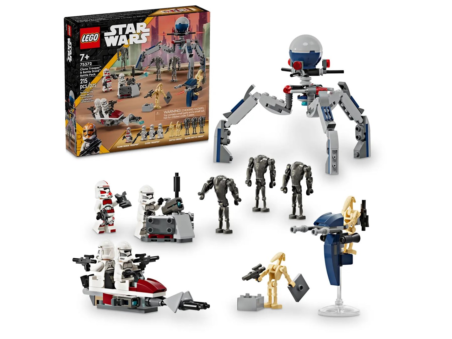 LEGO  STAR WARS 75372 CLONE TROOPER
