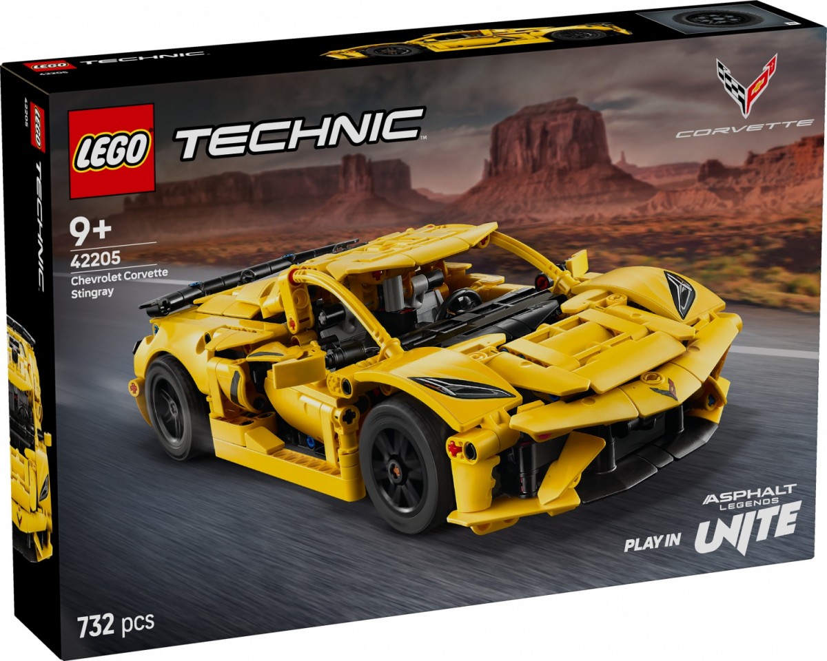 LEGO   Technic 42205 Chevrolet Corvette Stingray