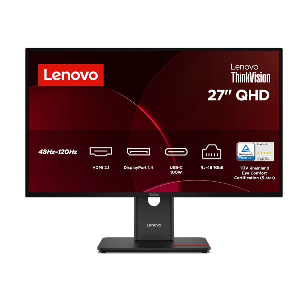 Lenovo  ThinkVision T27QD-40 Monitor 27" IPS