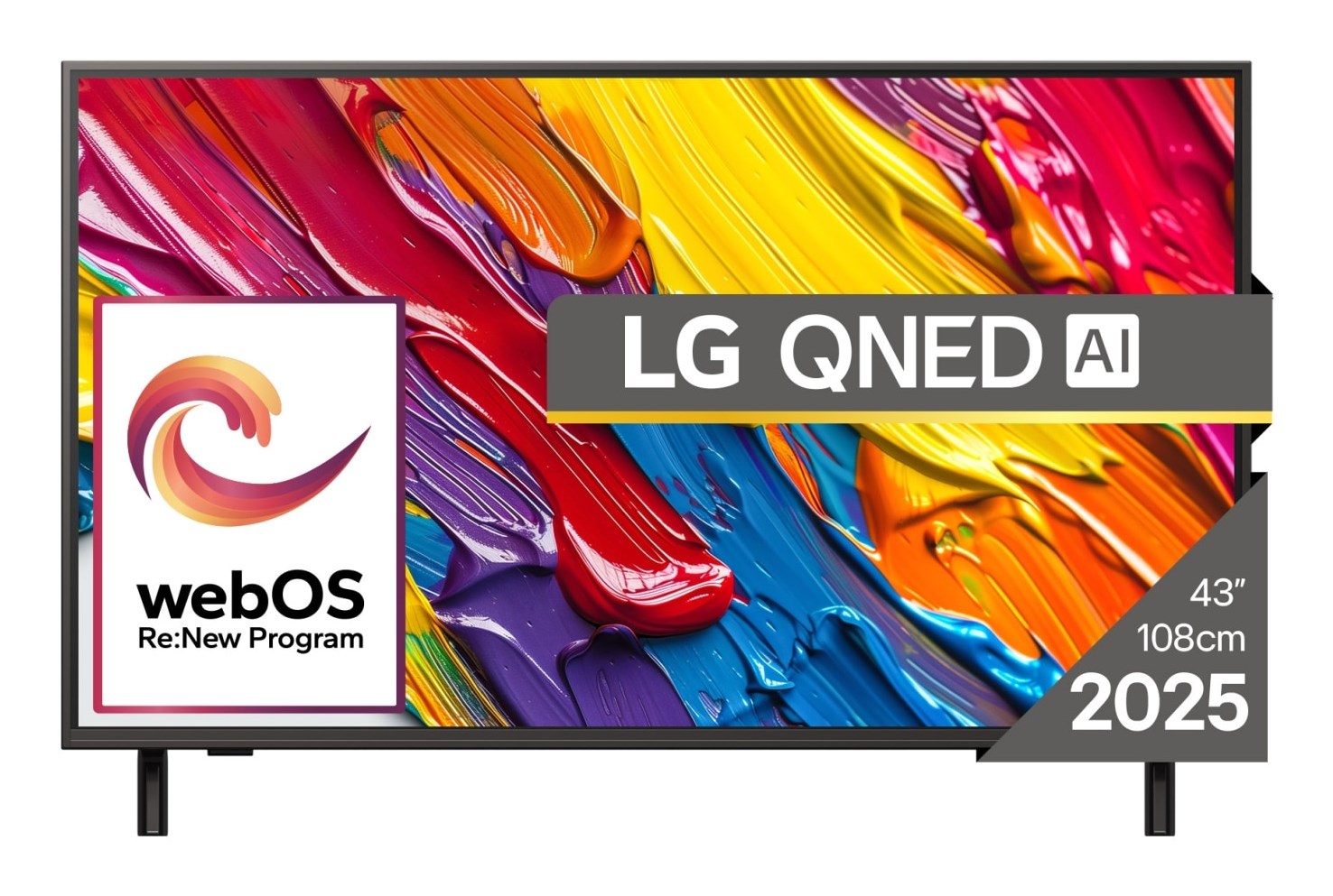 LG 43QNED84A3C TV 109.2 cm