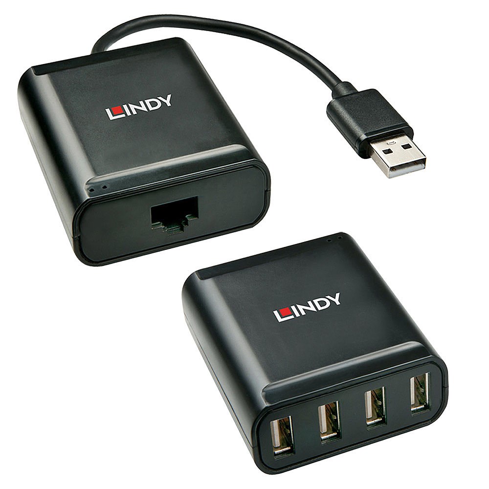 LINDY  60m 4 Port USB 2