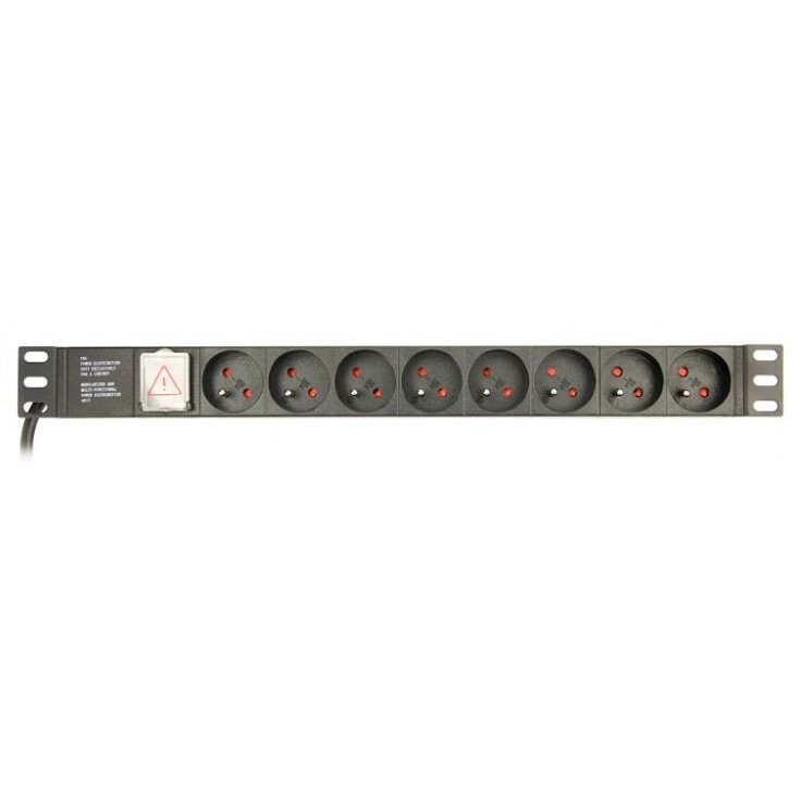 Gembird  Listwa zasilająca rack (PDU), 8