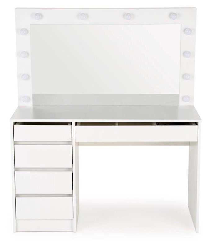 No name MAKEUP TABLE HOLLYWOODXL 120X55X140CM