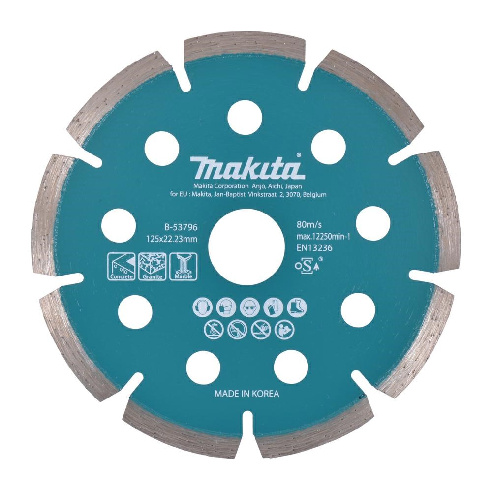 MAKITA DIAMOND BLADE 125x22,23mm SEGMENT