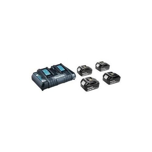 MAKITA POWER SUPPLY KIT 18V (BL1850Bx4+DC18RD)