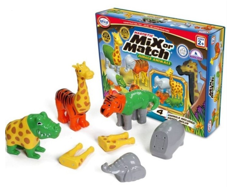 MALIK Malblo Magnetic Jungle Animals Set