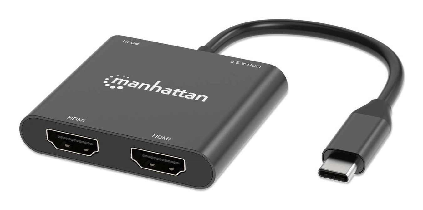 Manhattan USB-C to Dual HDMI and