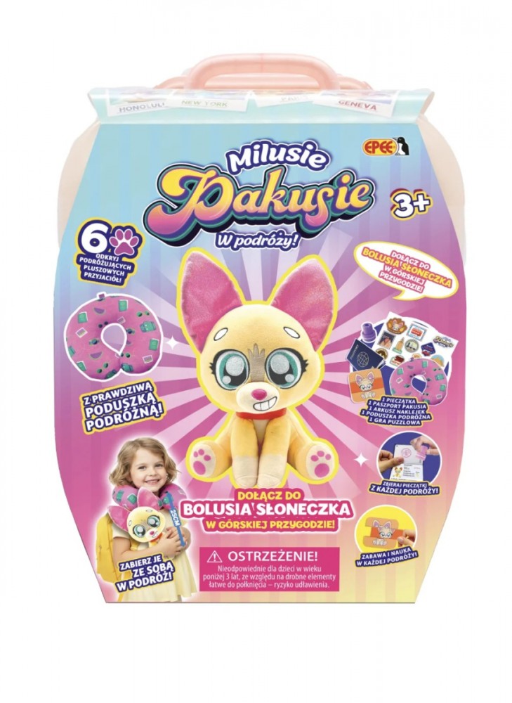 Epee Mascot Milusie Pakusie on the
