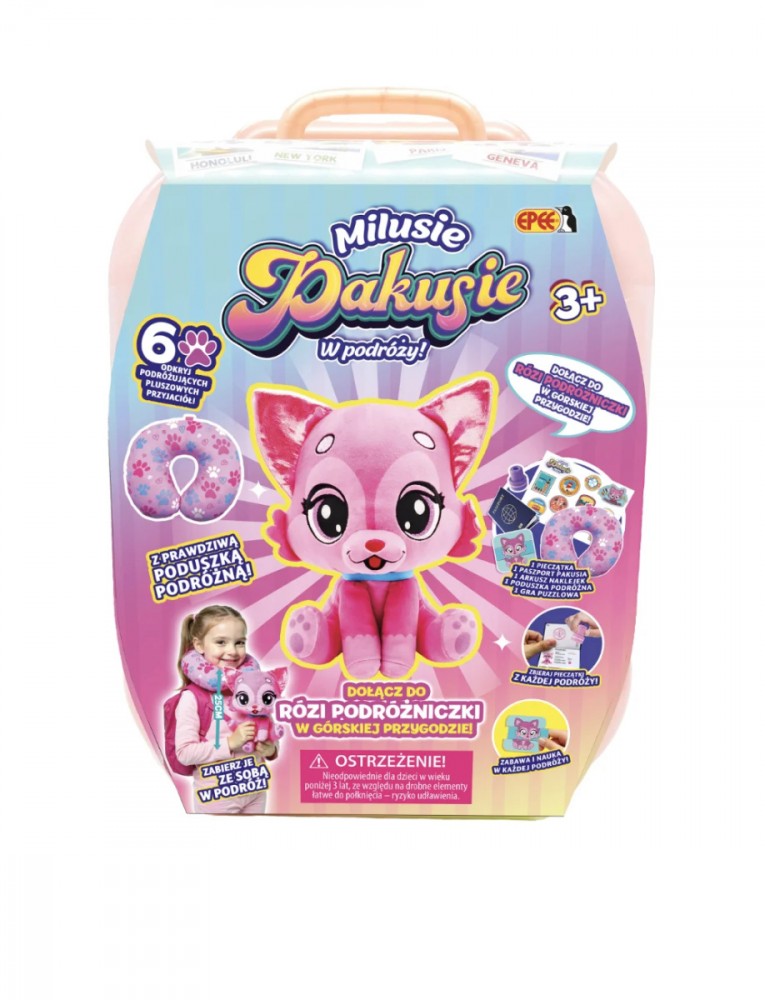 Epee Mascot Milusie Pakusie on the