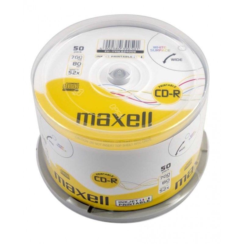 Maxell  CD-R 80/700MB XL 52x 50p